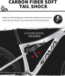 SAVADECK Carbon Fiber 27.5" Dual Suspension Mountain Bike