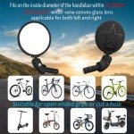 BriskMore HD Bike Handlebar Rearview Mirror