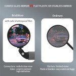 BriskMore HD Bike Handlebar Rearview Mirror