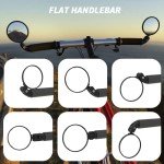 BriskMore HD Bike Handlebar Rearview Mirror