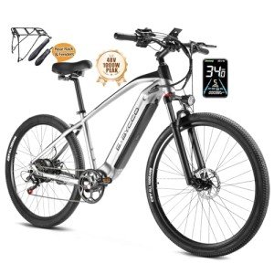 750W Electric Mountain Bike with Long Range Battery