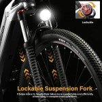 750W Electric Mountain Bike with Long Range Battery