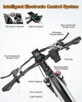 750W Electric Mountain Bike with Long Range Battery