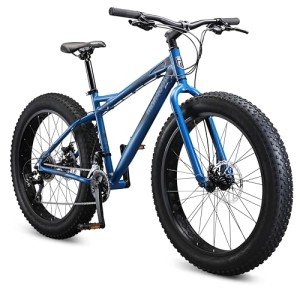 Mongoose Juneau Fat Tire Mountain Bike, Blue