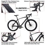 Aluminum Gravel Bike with Carbon Fork & Shimano Tiagra