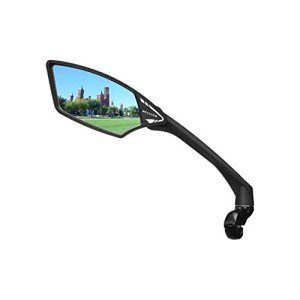 Scratch Resistant Bike Handlebar Mirror - Silver