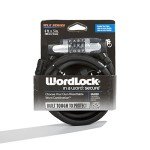 Wordlock WLX 12mm x 6’ Bike Lock