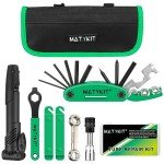 Complete Bike Repair Tool Kit with Pump