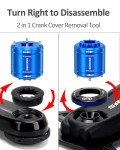 Danuosie 2-in-1 Crank Arm Tool for Bikes