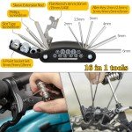 Ultimate Bicycle Repair Kit with Tire Pump