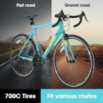 HILAND 700c 14-Speed Aluminum Road Bike