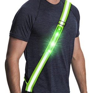 Reflective LED Safety Sash for Night Activities