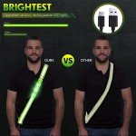 Reflective LED Safety Sash for Night Activities