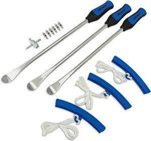 NEIKO 14.5” Steel Tire Tool Set for Cyclists