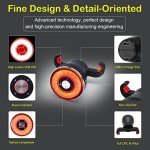 Smart USB Rechargeable Bike Tail Light with Flashing Red LED