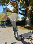 Hafny Adjustable Bar End Bike Mirror - HD Glass