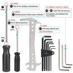 27-Piece Bike Tool Kit with Storage Case
