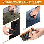 ANGGOER Compact Folding Bike Lock with 3 Keys