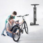 CLOLOP Bike Floor Pump with Pressure Gauge