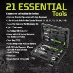 Kilimanjaro 21-Piece Bicycle Repair Tool Kit
