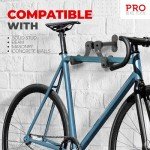 Durable Wall Mount Bike Rack with Adjustable Hooks