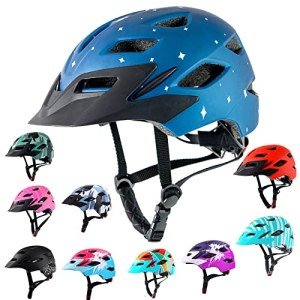 LED Kids Bike Helmet with Adjustable Fit