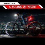 Rechargeable Bike Light Set for Night Riding