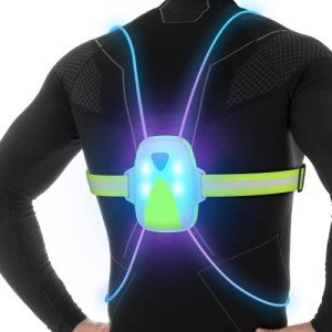 Ni-SHEN LED Reflective Vest for Running and Cycling