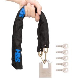H&S High-Security Bike Chain Lock with Key