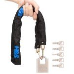 H&S High-Security Bike Chain Lock with Key