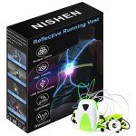 Ni-SHEN LED Reflective Vest for Running and Cycling
