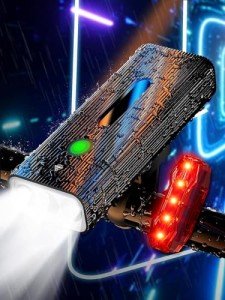 Super Bright 9000 Lumen Bike Light with Power Bank
