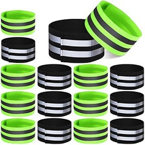 16 Reflective Bands for Safety in Cycling & Running
