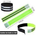 16 Reflective Bands for Safety in Cycling & Running