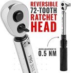 Pro Bike Tool Click Torque Wrench Set, 10-60 Nm