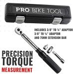 Pro Bike Tool Click Torque Wrench Set, 10-60 Nm