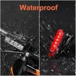 9000 Lumen USB Rechargeable Bike Light Set