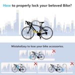 U-Lock with Security Cable and Mounting Bracket