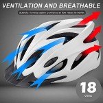 Zacro Lightweight CPSC Bike Helmet with Sun Visor