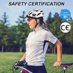 Zacro Lightweight CPSC Bike Helmet with Sun Visor