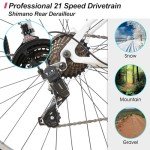 HILAND 26" Mountain Bike for Men and Women