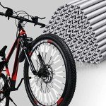 48pcs Waterproof Bike Spoke Reflectors for Safety