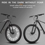 48pcs Waterproof Bike Spoke Reflectors for Safety