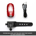 NiteRider Omega 330 USB Rechargeable Bike Tail Light