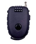 Bosvision 90cm Retractable Cable Combination Lock
