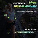 6 PCS High-Visibility Reflective Bands for Running