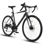 KIAPALNO Men's and Women's Hybrid Bike, 700C