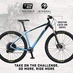 Mongoose Tyax Expert 29" Mountain Bike - Black/Blue