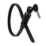 Urban August Adjustable Zip Tie Lock - Black