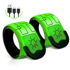 Rechargeable LED Armbands for Running and Cycling